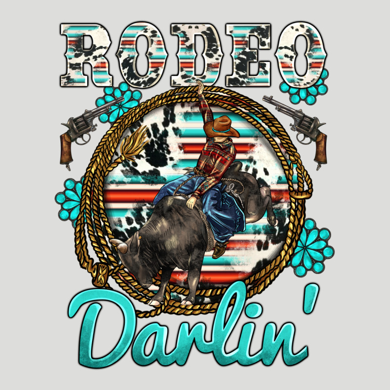 Rodeo Darling Zipper Hoodie by BarkalooDesign | Teevron
