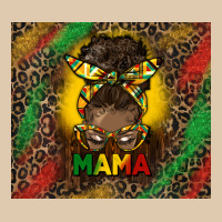 Juneteenth Afro Bun Mama Tumbler Heavyweight Sweatshirt | Teevron
