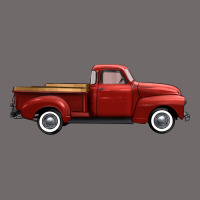 Western Red Truck Right Side View Urban Heavy Tee | Teevron