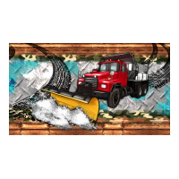 snow truck sippy cup | Teevron