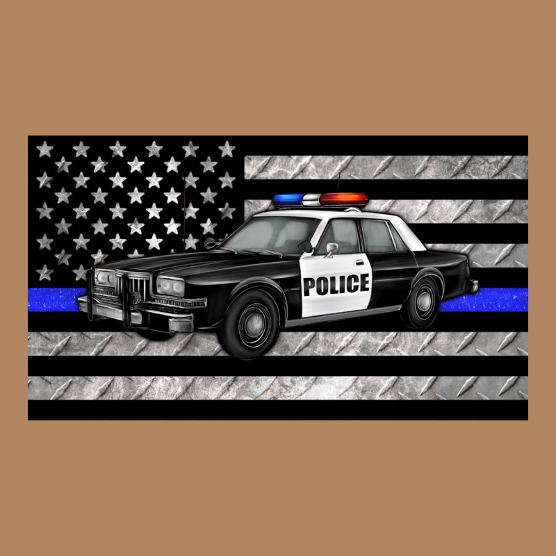 Thin Blue Line Police Car Sippy Cup Long Sleeve Tee by Artiststas | Teevron