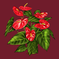 Anthurium Zipper Hoodie | Teevron