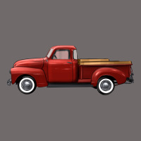 Western Red Truck Right Side View Urban Heavy Tee | Teevron