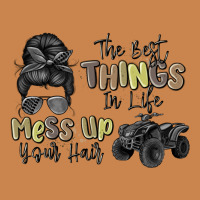 The Best Things In Life Mess Up Your Hair Heavyweight Hoodie | Teevron