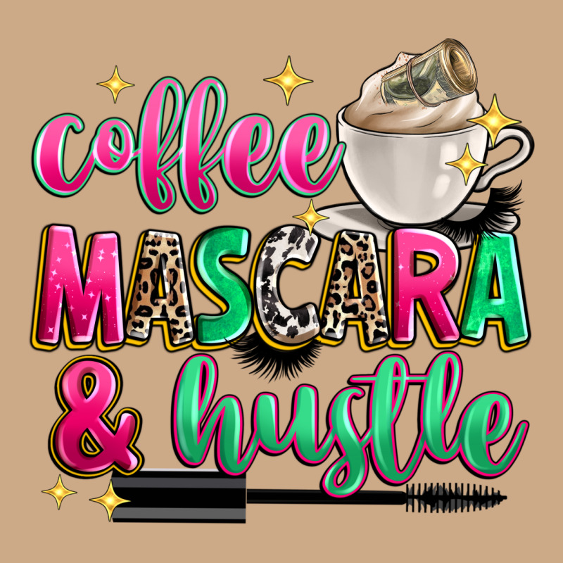 Coffee Mascara And Hustle Vintage Hoodie by Zillion Design Studio | Teevron