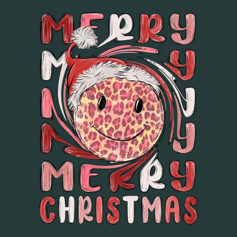 Merry Christmas Smiling Face Premium Sweatshirt by MaliasSmallBusiness | Teevron