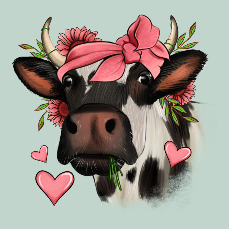 Valentines Day Cow Zipper Hoodie by Jasminsmagicworld | Teevron