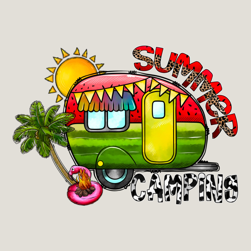Summer Camping Heavy Core Tee by CowhideDigitalArt | Teevron