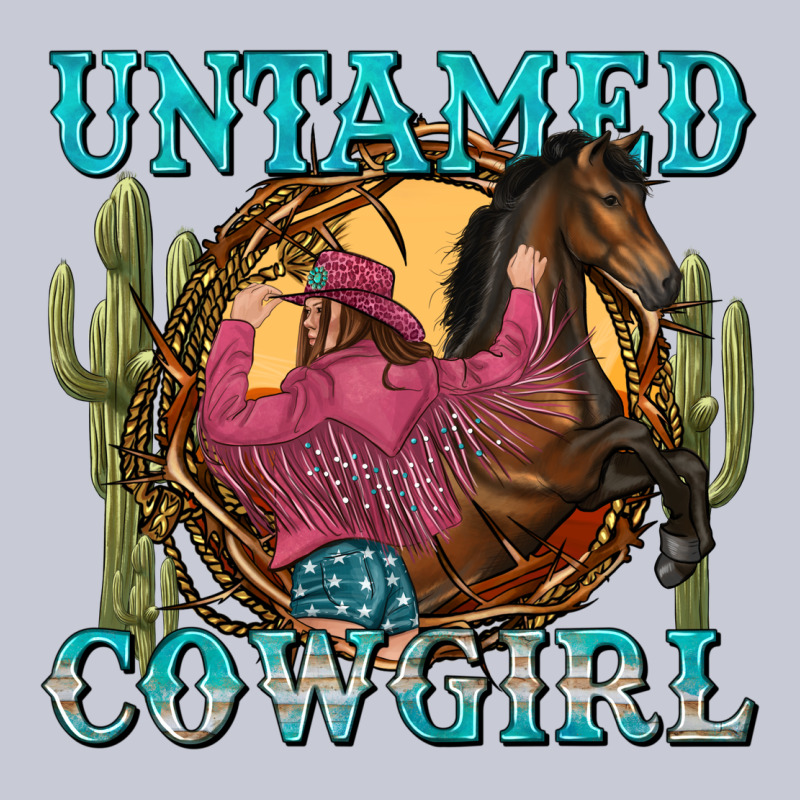 Untamed Cowgirl Heavyweight Hoodie by NancyCooperArtShop | Teevron