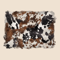 Black And Brown Cowhide Background Urban Heavy Tee | Teevron