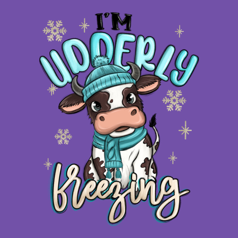 I'm Udderly Freezing Baby Cow Premium Sweatshirt by MaliasSmallBusiness | Teevron
