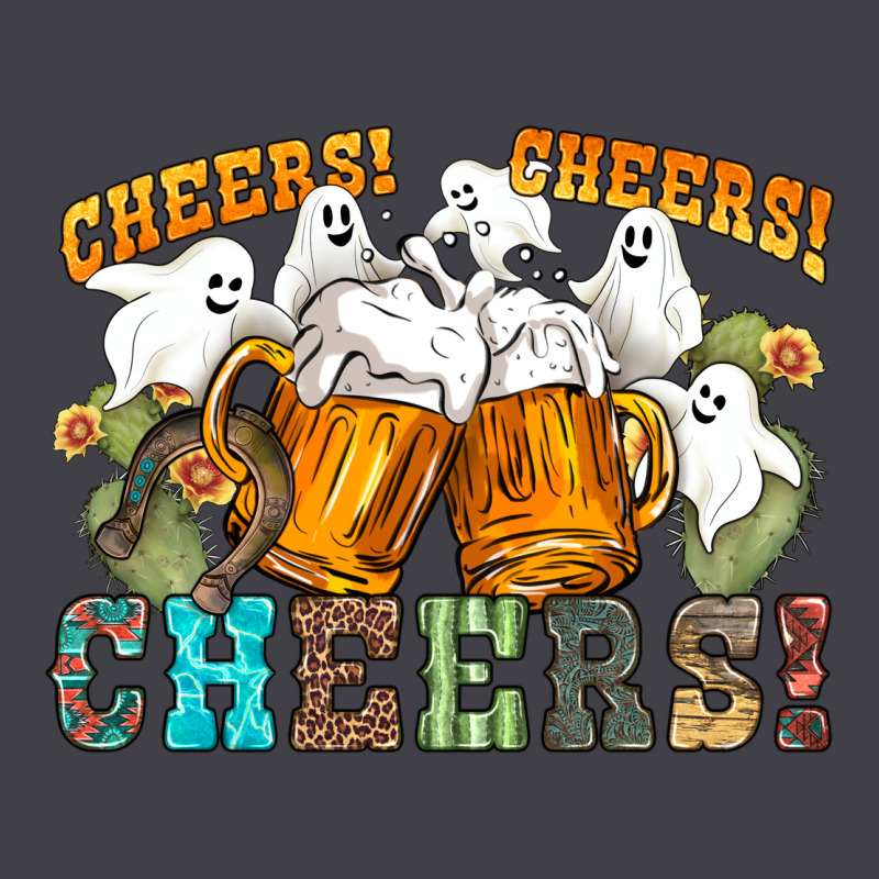 Western Cheers With Ghosts Heavyweight Hoodie by NancyCooperArtShop | Teevron