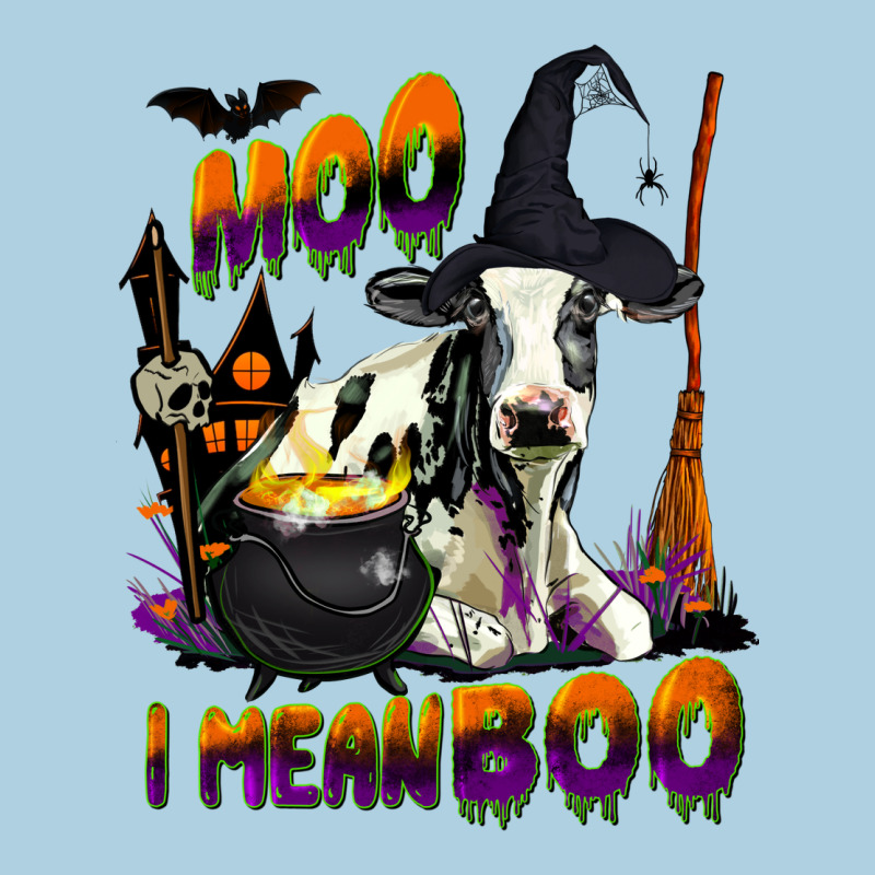 Moo I Mean Boo Holstein Cow Premium Hoodie by LillyAllenDesigns | Teevron