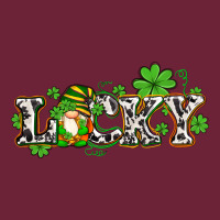 Lucky With Gnome And  Shamrocks Long Sleeve Tee | Teevron