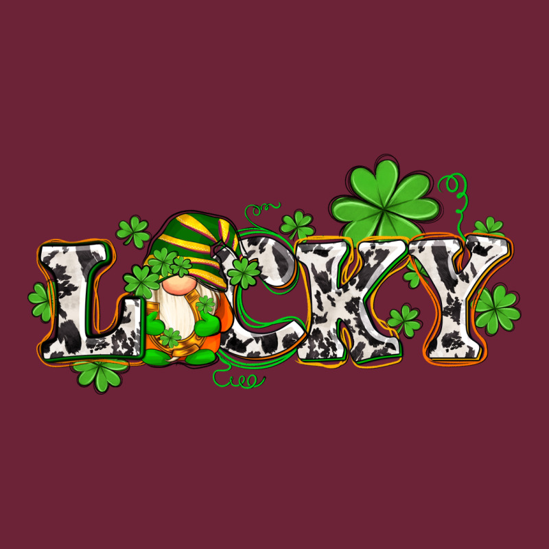 Lucky With Gnome And  Shamrocks Long Sleeve Tee by AdoDesignShop | Teevron