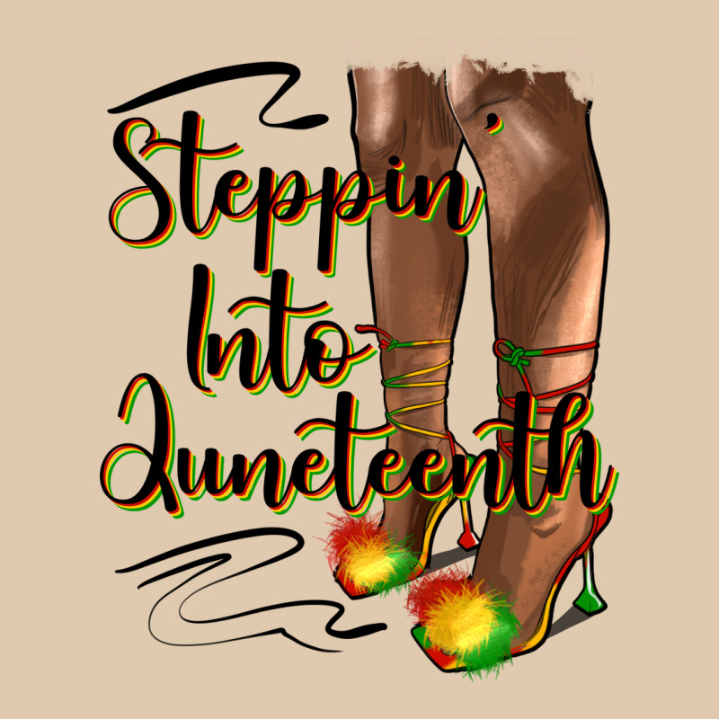 Steppin' Into Juneteenth Heels Heavyweight Sweatshirt by HRA Design Shop | Teevron