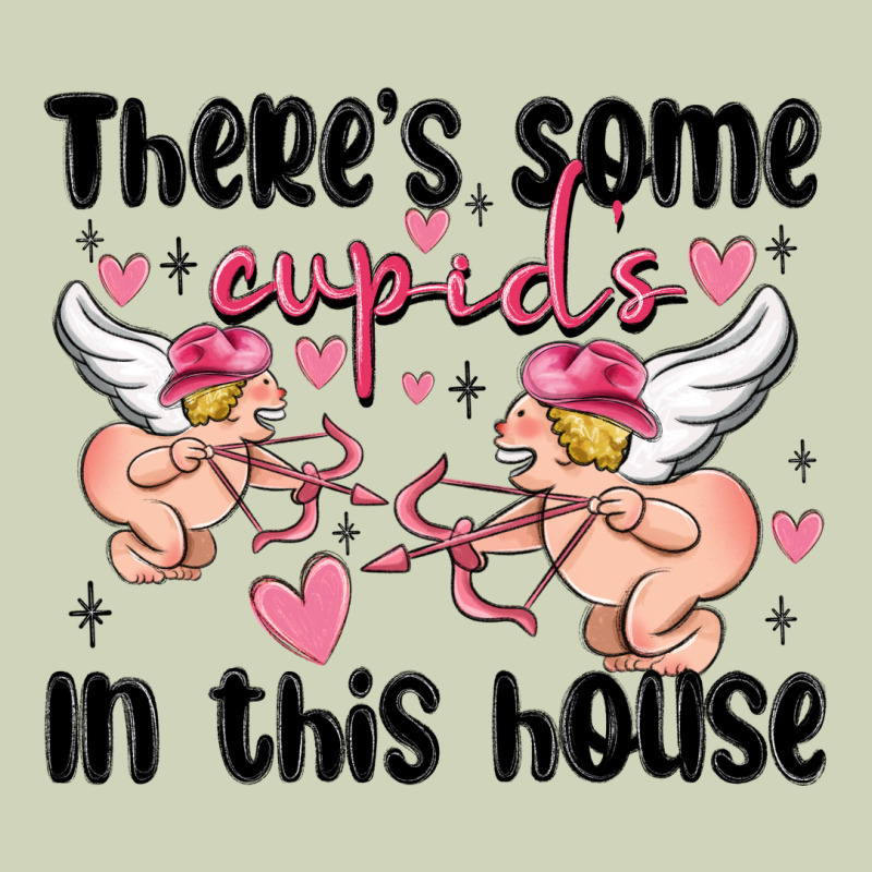 There's Some Cupid's In This House Heavyweight Hoodie by MaliasSmallBusiness | Teevron