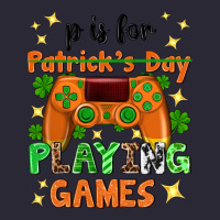 P Is Patrick's Day Playing Games Vintage Tee | Teevron