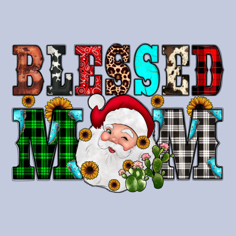 Blessed Mom Christmas Long Sleeve Tee by JahusDesignShop | Teevron