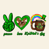 Peace Love Luck St. Patrick's Day Vintage Tee | Teevron