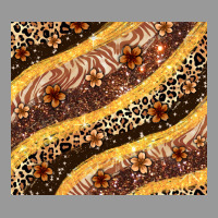 Melanin Leopard Glitter Vintage Hoodie | Teevron