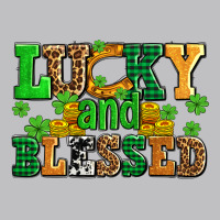 Lucky And Blessed With Coins And Shamrocks Long Sleeve Tee | Teevron
