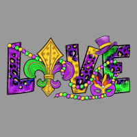 Mardi Gras Love Vintage Hoodie | Teevron