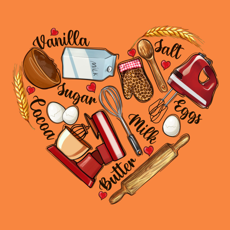 Bake Tools Hearts Premium Sweatshirt by NancyCooperArtShop | Teevron