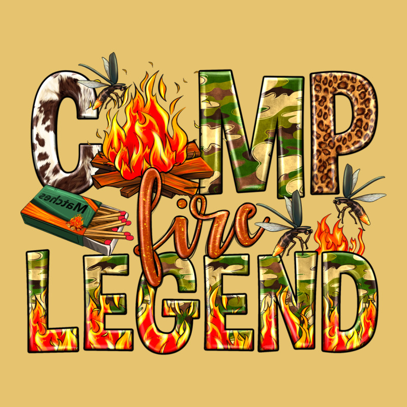 Camp Fire Legend Premium Sweatshirt by NancyCooperArtShop | Teevron