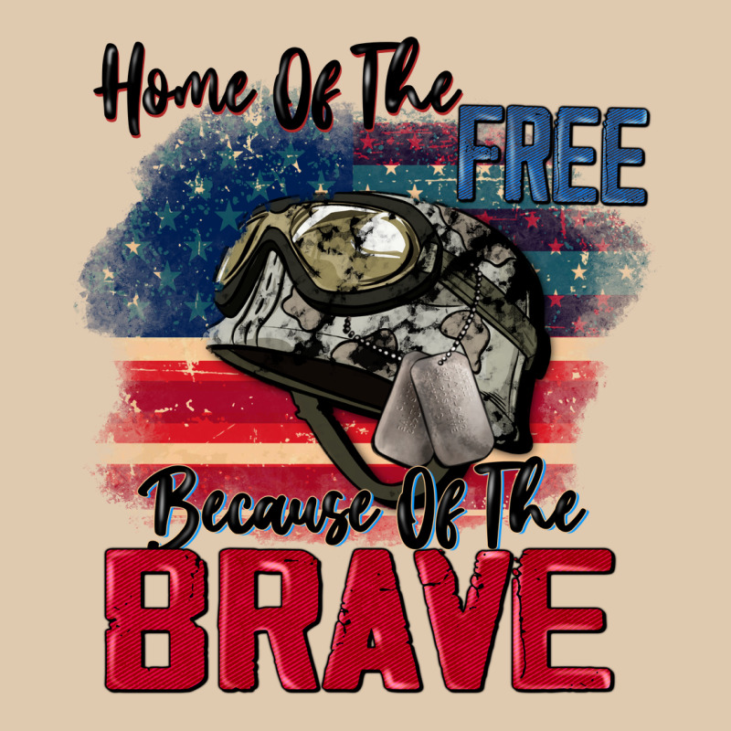 Home Of The Free Because Of The Brave 4th Of July Heavyweight Sweatshirt by CowGirlArtShop | Teevron