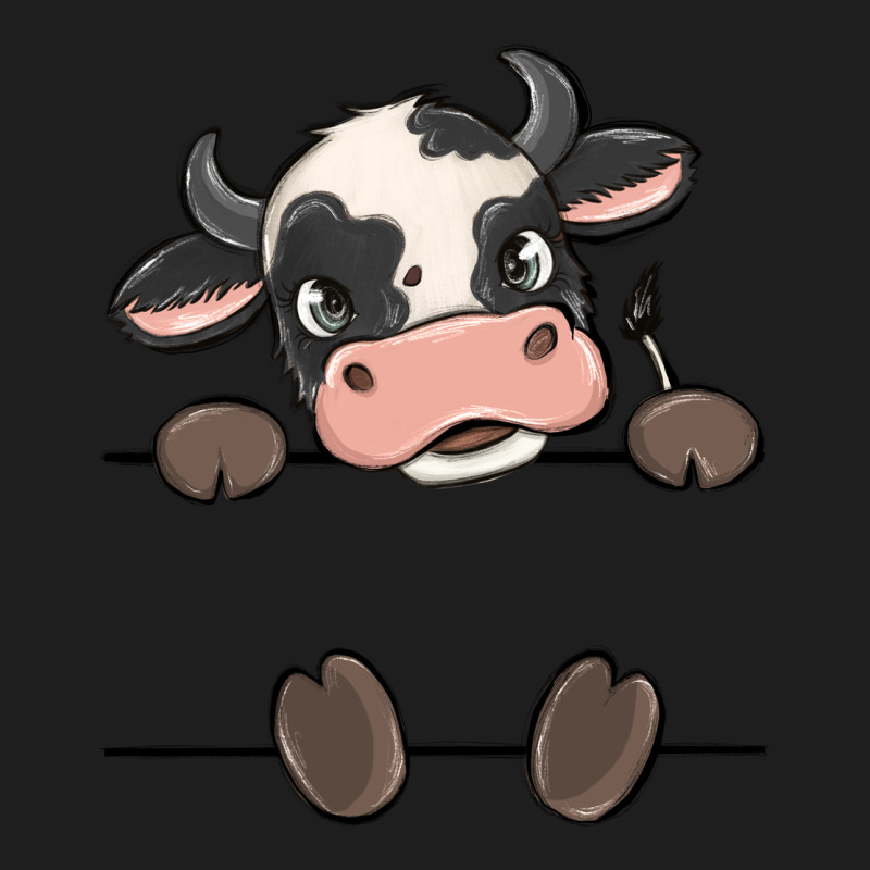 Custom Cow Heavyweight Hoodie by MaliasSmallBusiness | Teevron