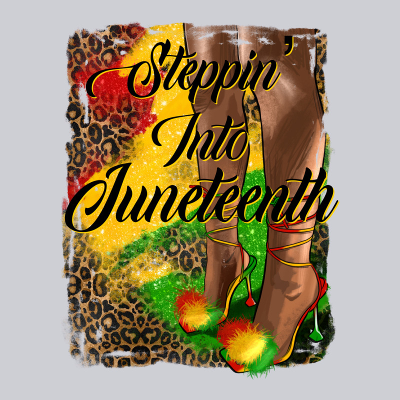 Steppin'  Into Juneteenth Heavyweight Sweatshirt by HRA Design Shop | Teevron