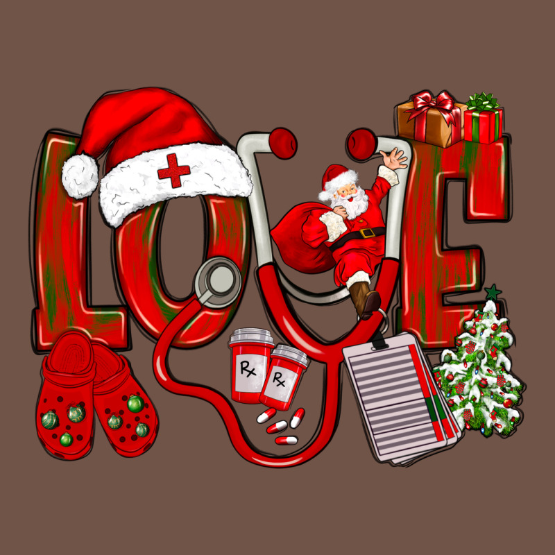 Christmas Love Nurse Premium Sweatshirt by NancyCooperArtShop | Teevron