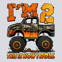 I'm Two This Is How I Roll Monster Truck Birthday Zipper Hoodie | Teevron