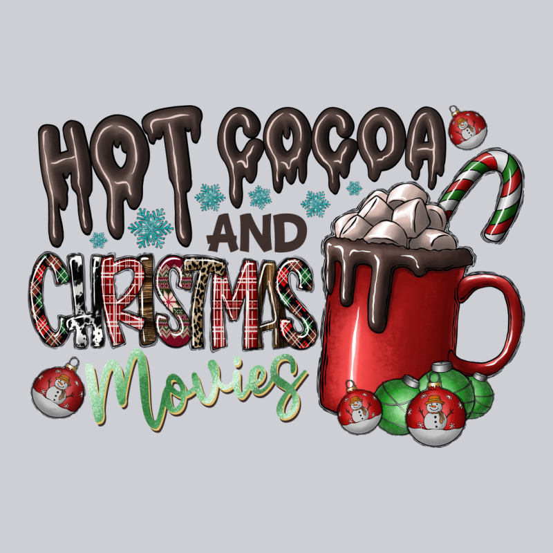 Hot Cocoa And Christmas Movies Heavyweight Sweatshirt by CowhideDigitalArt | Teevron