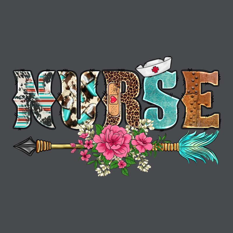 Western Nurse Arrow Floral Zipper Hoodie by BarkalooDesign | Teevron