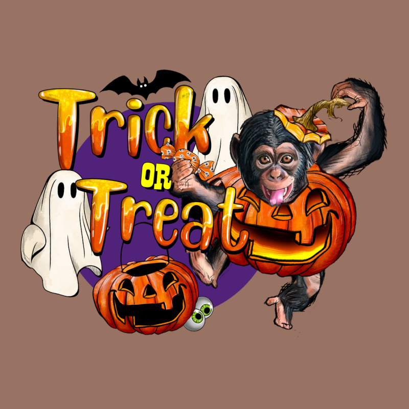 Trick Or Treat Chimpanzee Premium Hoodie by LillyAllenDesigns | Teevron