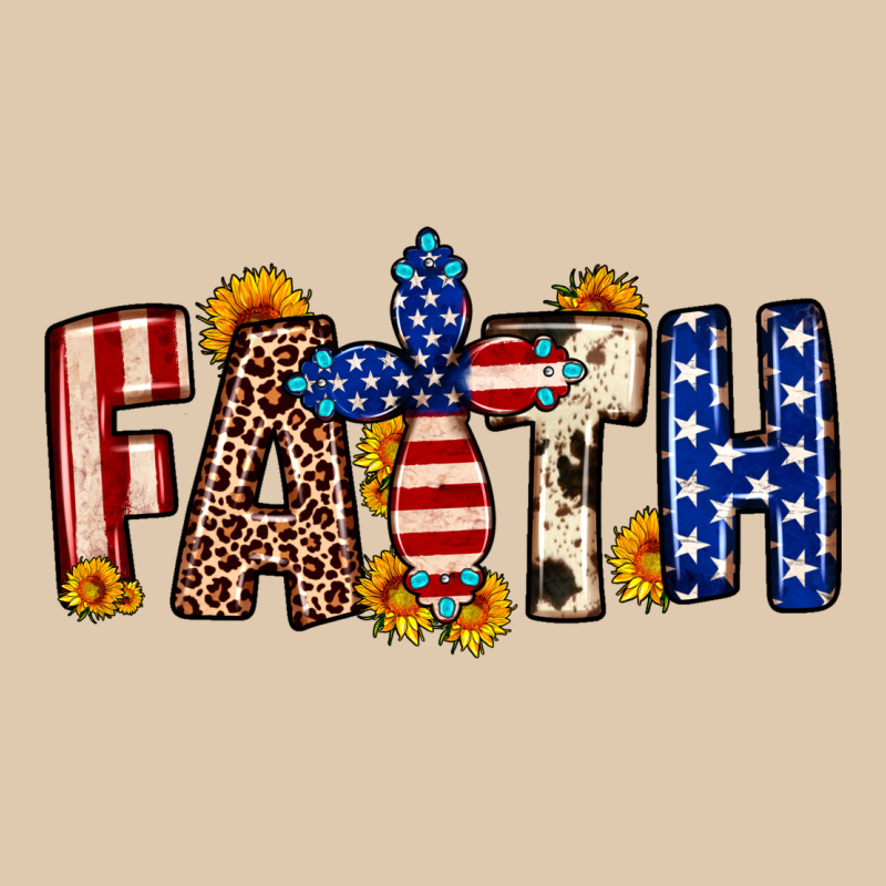 Faith Usa Flag Sunflower Heavyweight Sweatshirt by Neo Western | Teevron