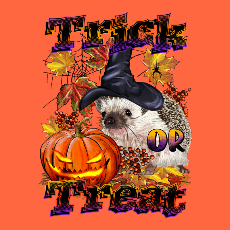 Halloween Hedgehog Trick Or Treat Premium Hoodie by LillyAllenDesigns | Teevron