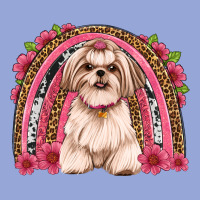 Shih Tzu Floral Rainbow Classic Tee | Teevron