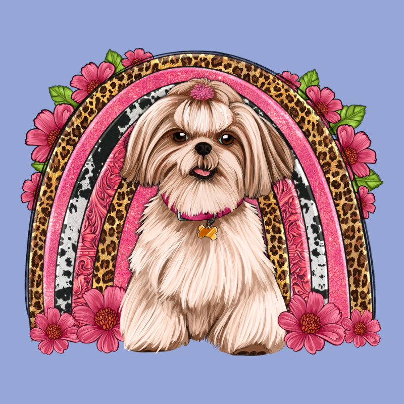 Shih Tzu Floral Rainbow Classic Tee by JahusDesignShop | Teevron