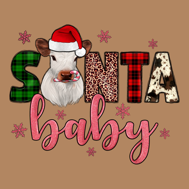 Santa Baby Cow Long Sleeve Tee by JahusDesignShop | Teevron