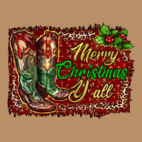 Merry Christmas Y'all Boots Vintage Hoodie | Teevron