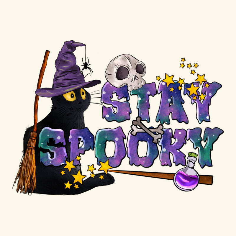 Stay Spooky With Black Cat Premium Hoodie by LillyAllenDesigns | Teevron