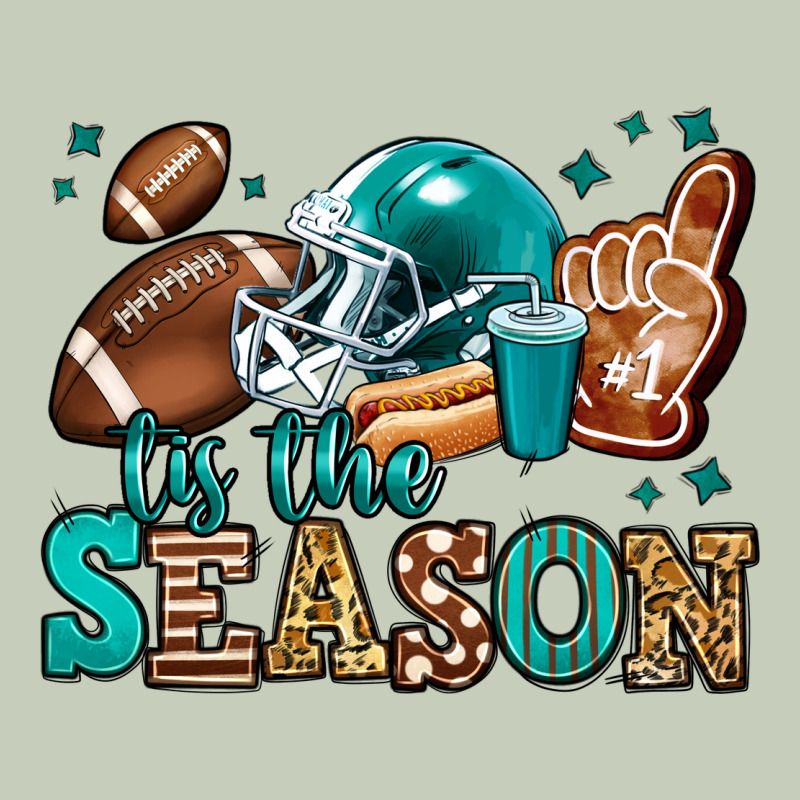 Tis The Season American Football Long Sleeve Tee by Jasminsmagicworld | Teevron