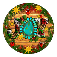 Christmas gemstone joy ornament | Teevron