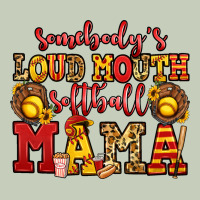 Somebody's Loud Mouth Softball Mama Long Sleeve Tee | Teevron