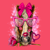 Valentines Day Horse With Sunglasses Premium Sweatshirt | Teevron