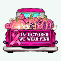 Truck In October We Wear Pink Premium Hoodie | Teevron
