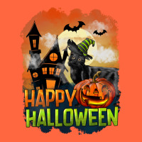 Happy Halloween With Black Cat Premium Hoodie | Teevron